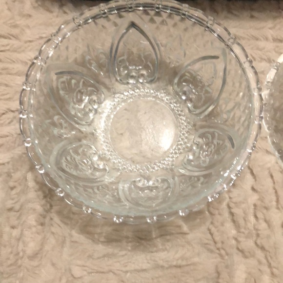 Gardenia 4 piece crystal bowl set, New in box - Picture 3 of 16